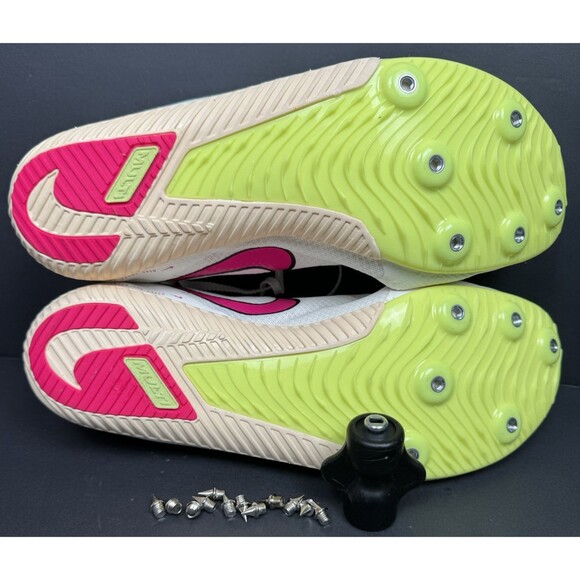 Nike Zoom Rival Multi-Event Track Mens Size 11.5 Sprint Track Field Pink 12 Pins main image 9